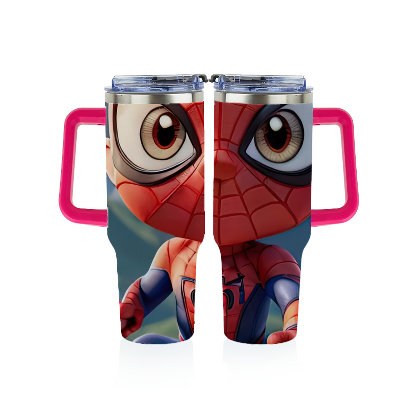 （画像用） Spider Man スパイダーマン 1200ｍLフルプリント車用タンブラー